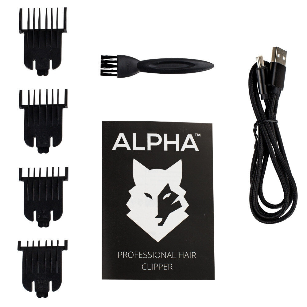 Clipper Alpha hinta ja tiedot | Hiustenleikkuukoneet ja trimmerit | hobbyhall.fi