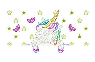 Timanttipiirustussarja Diamond Dots Unicorn, DTZ10.012 hinta ja tiedot | Timanttimaalaukset | hobbyhall.fi