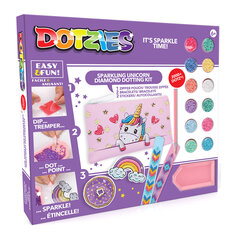 Timanttipiirustussarja Diamond Dots Unicorn, DTZ10.012 hinta ja tiedot | Timanttimaalaukset | hobbyhall.fi