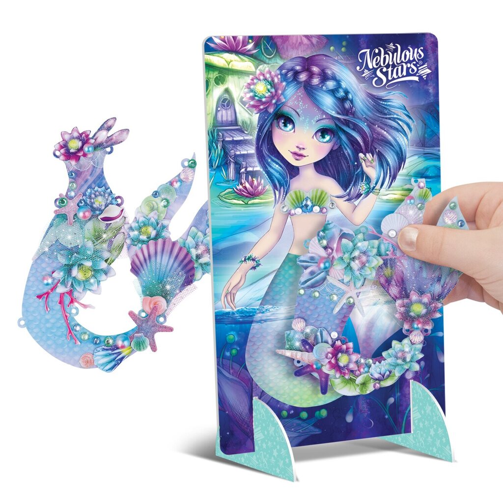 Luova setti Nebulous Stars Mermaid Designer, 11472 hinta ja tiedot | Kehittävät lelut | hobbyhall.fi