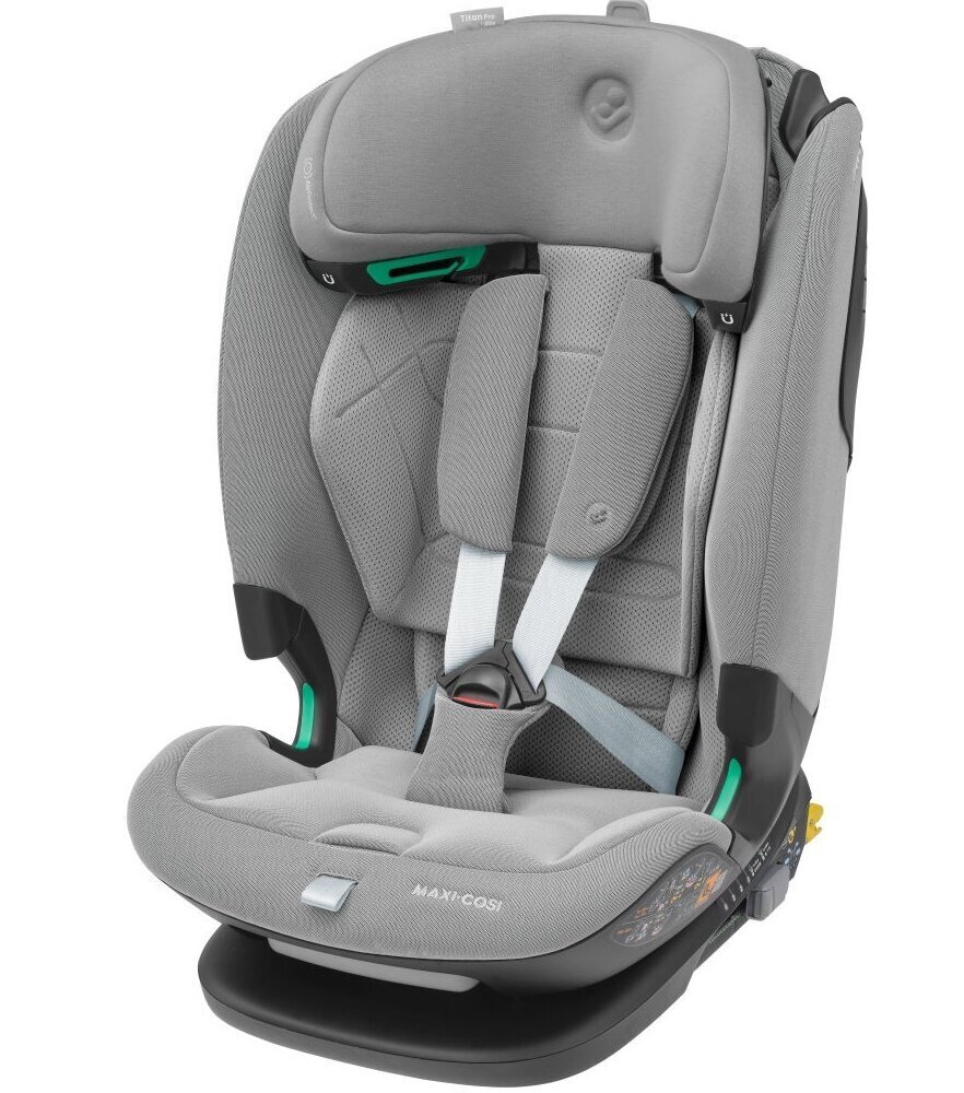 Maxi-Cosi turvaistuin Titan Pro 2 i-Size, 9-36 kg, Authentic Grey hinta ja tiedot | Turvaistuimet | hobbyhall.fi