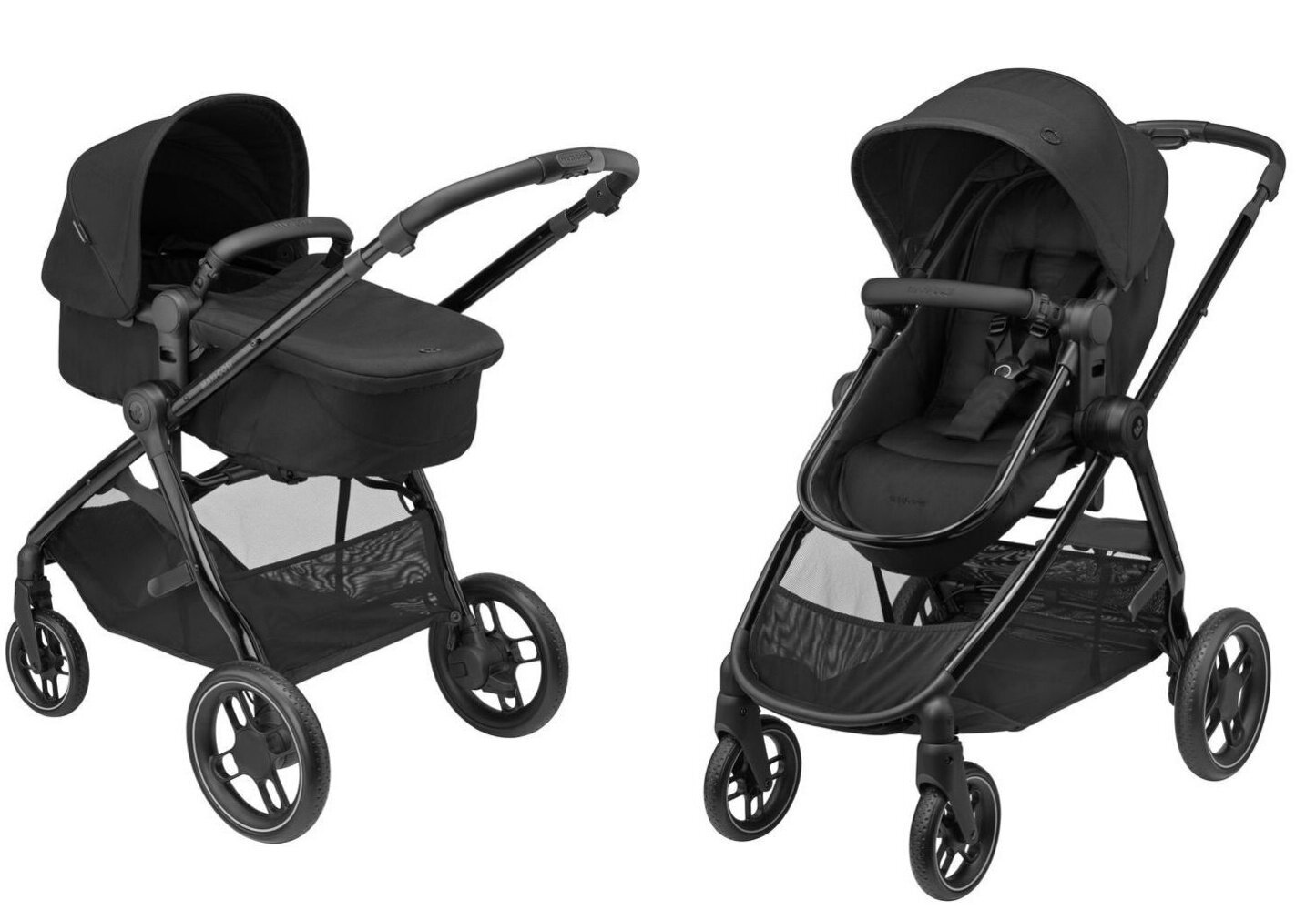 Maxi-Cosi yleisrattaat Zelia Luxe 2in1, Twillic Black hinta ja tiedot | Vaunut ja rattaat | hobbyhall.fi