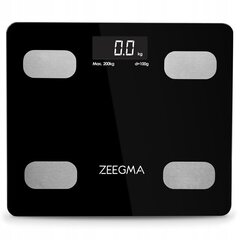 Waga elektroniczna - ZEEGMA Gewit Black hinta ja tiedot | Zeegma Kodinkoneet | hobbyhall.fi
