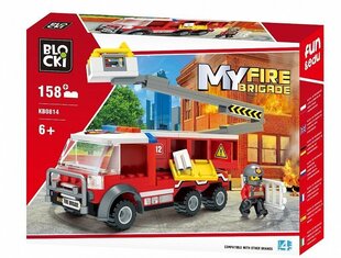 Rakennussetti Blocki MyFireBrigade Hoist, KB0814, 158 kpl. hinta ja tiedot | LEGOT ja rakennuslelut | hobbyhall.fi