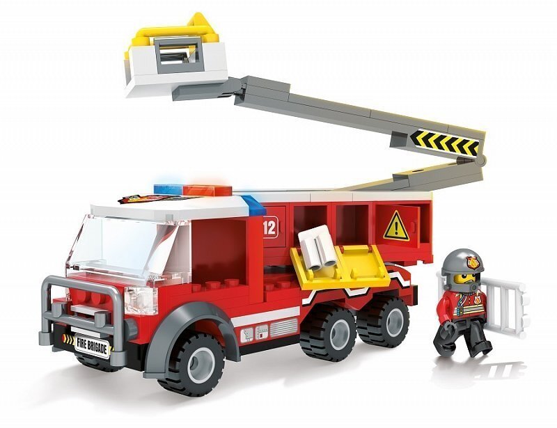 Rakennussetti Blocki MyFireBrigade Hoist, KB0814, 158 kpl. hinta ja tiedot | LEGOT ja rakennuslelut | hobbyhall.fi