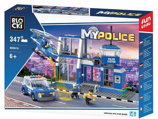 Rakennussetti Blocki MyPolice Poliisiasema, KB0616, 374 kpl. hinta ja tiedot | LEGOT ja rakennuslelut | hobbyhall.fi