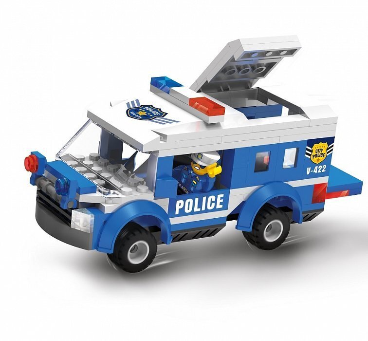 Rakennussetti Blocki MyPolice Poliisipartioauto, KB0612, 188 kpl. hinta ja tiedot | LEGOT ja rakennuslelut | hobbyhall.fi