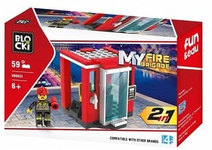 Rakennussetti Blocki MyFireBrigade 2 yhdessä, KB0853, 59 kpl. hinta ja tiedot | LEGOT ja rakennuslelut | hobbyhall.fi