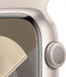 Apple Watch Series 9 GPS 45mm Starlight Aluminium Case with Starlight Sport Band - M/L MR973ET/A hinta ja tiedot | Älykellot | hobbyhall.fi