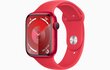 Apple Watch Series 9 GPS 41mm (PRODUCT)RED Aluminium Case with (PRODUCT)RED Sport Band - S/M MRXG3ET/A hinta ja tiedot | Älykellot | hobbyhall.fi