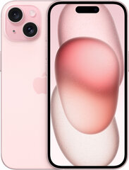Apple iPhone 15 Plus 512GB Pink MU1J3PX/A hinta ja tiedot | Matkapuhelimet | hobbyhall.fi