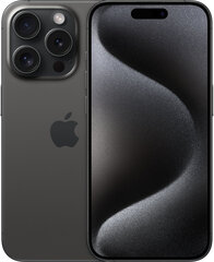 Apple iPhone 15 Pro 1TB Black Titanium MTVC3PX/A hinta ja tiedot | Matkapuhelimet | hobbyhall.fi