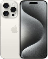Apple iPhone 15 Pro Max 1TB White Titanium MU7H3PX/A hinta ja tiedot | Matkapuhelimet | hobbyhall.fi