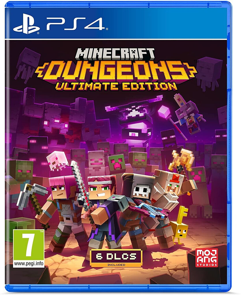 Minecraft Dungeons Ultimate Edition PS4/PS5 hinta ja tiedot | Tietokone- ja konsolipelit | hobbyhall.fi