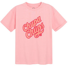 T-paita Cool Club Chupa Chups, roosa hinta ja tiedot | Tyttöjen paidat | hobbyhall.fi