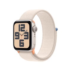 Apple Watch SE GPS 40mm Starlight Aluminium Case with Starlight Sport Loop - MR9W3ET/A hinta ja tiedot | Älykellot | hobbyhall.fi