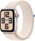 Apple Watch SE GPS 40mm Starlight Aluminium Case with Starlight Sport Loop - MR9W3ET/A hinta ja tiedot | Älykellot | hobbyhall.fi
