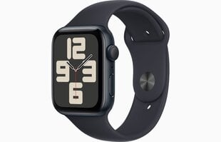 Apple Watch SE GPS 40mm Midnight Aluminium Case with Midnight Sport Band - S/M - MR9X3ET/A hinta ja tiedot | Älykellot | hobbyhall.fi