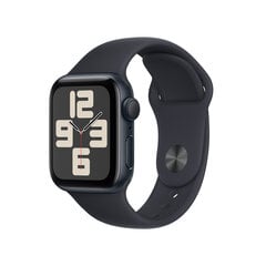 Apple Watch SE GPS 40mm Midnight Aluminium Case with Midnight Sport Band - M/L - MR9Y3ET/A hinta ja tiedot | Älykellot | hobbyhall.fi