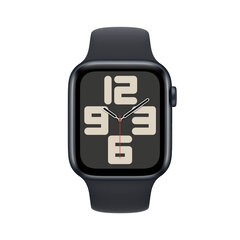 Apple Watch SE GPS 44mm Midnight Aluminium Case with Midnight Sport Band - S/M - MRE73ET/A hinta ja tiedot | Älykellot | hobbyhall.fi