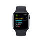 Apple Watch SE GPS + Cellular 40mm Midnight Aluminium Case with Midnight Sport Band - M/L - MRGA3ET/A hinta ja tiedot | Älykellot | hobbyhall.fi