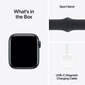 Apple Watch SE GPS + Cellular 40mm Midnight Aluminium Case with Midnight Sport Band - M/L - MRGA3ET/A hinta ja tiedot | Älykellot | hobbyhall.fi