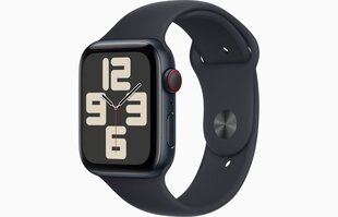 Apple Watch SE GPS + Cellular 40mm Midnight Aluminium Case with Midnight Sport Band - M/L - MRGA3ET/A hinta ja tiedot | Älykellot | hobbyhall.fi
