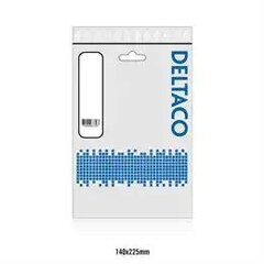 Deltaco, CEE 7/7 - IEC C13, 1 metrin pituinen hinta ja tiedot | Kaapelit ja adapterit | hobbyhall.fi