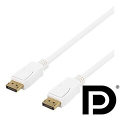 Deltaco, DisplayPort-DisplayPort, 2m hinta ja tiedot | Kaapelit ja adapterit | hobbyhall.fi