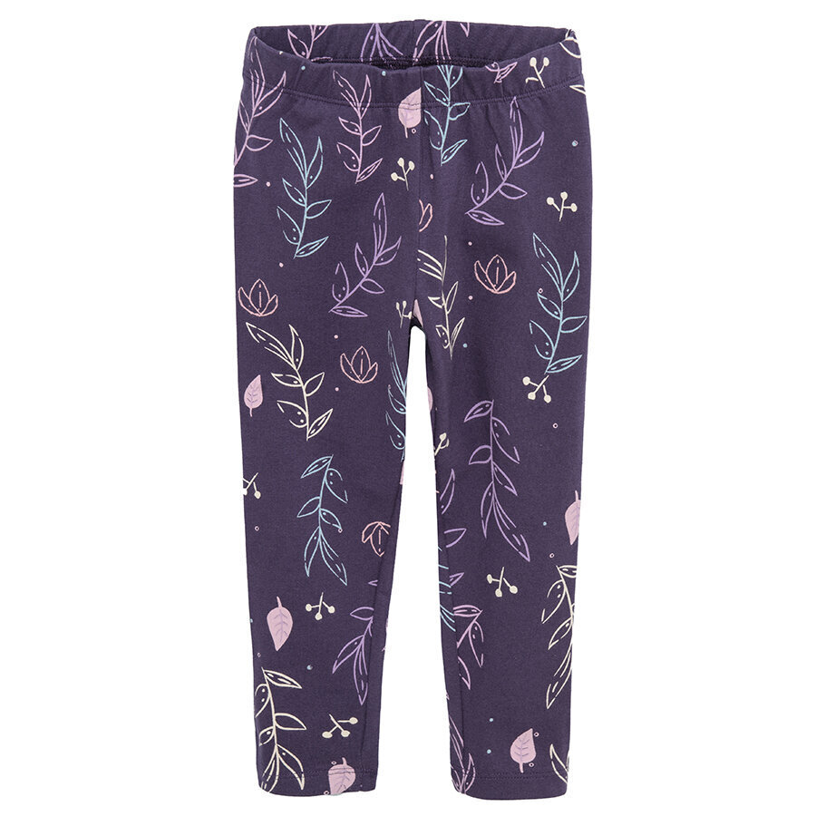 Leggingsit Cool Club, violetti, 2 paria hinta ja tiedot | Tyttöjen leggingsit ja housut | hobbyhall.fi