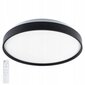 Pyöreä musta 48W LED-kattovalaisin hinta ja tiedot | Kattovalaisimet | hobbyhall.fi