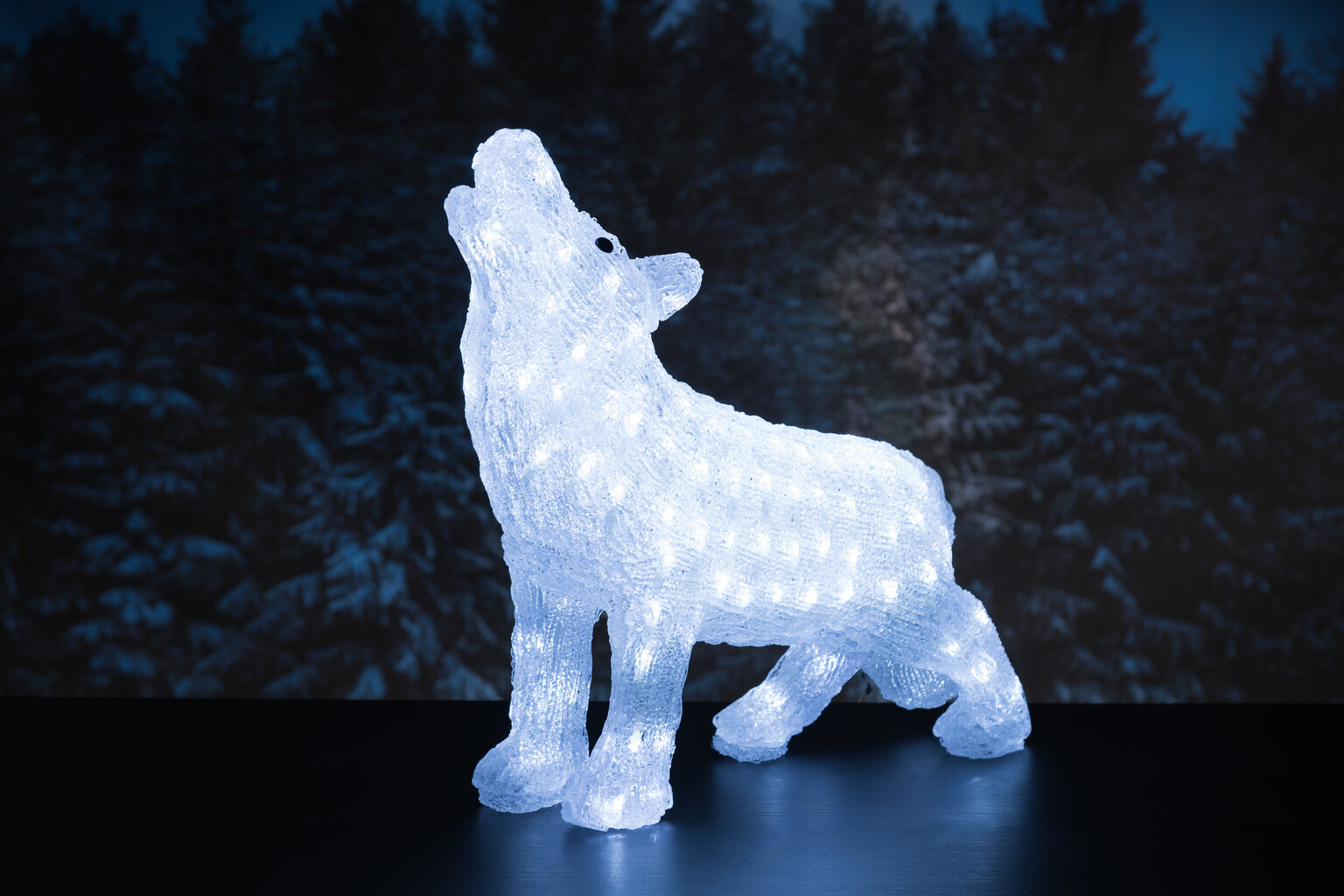 Koriste valolla - akryylisusi Finnlumor, 120 LED hinta ja tiedot | Joulukoristeet | hobbyhall.fi