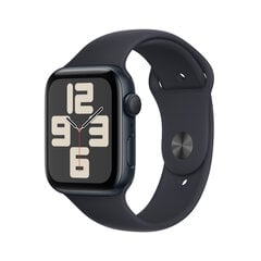 Apple Watch SE GPS 44mm Midnight Aluminium Case with Midnight Sport Band - M/L - MRE93ET/A hinta ja tiedot | Älykellot | hobbyhall.fi