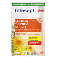 Tetesept Hello kylpysuola Lihakset ja nivelet 80 g hinta ja tiedot | Suihkusaippuat ja suihkugeelit | hobbyhall.fi