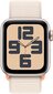 Apple Watch SE GPS + Cellular 40mm Starlight Aluminium Case with Starlight Sport Loop - MRG43ET/A hinta ja tiedot | Älykellot | hobbyhall.fi