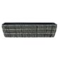 Kukkalaatikko WICKER 60x19xH15cm, harmaa hinta ja tiedot | Kukkaruukut | hobbyhall.fi