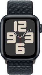 Apple Watch SE GPS 40mm Midnight Aluminium Case with Midnight Sport Loop - MRE03ET/A hinta ja tiedot | Älykellot | hobbyhall.fi