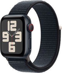 Apple Watch SE GPS + Cellular 40mm Midnight Aluminium Case with Midnight Sport Loop - MRGE3ET/A hinta ja tiedot | Älykellot | hobbyhall.fi