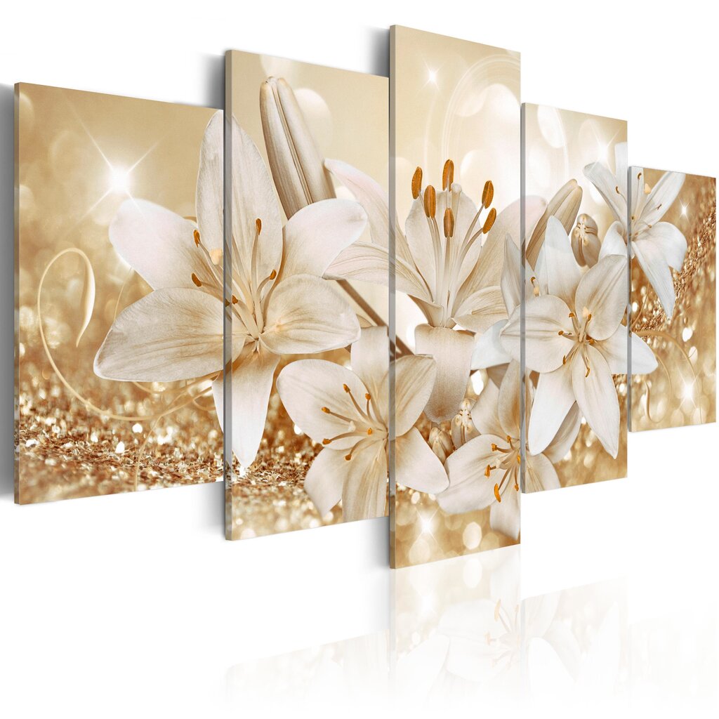 Kuva - Golden Bouquet hinta ja tiedot | Taulut | hobbyhall.fi
