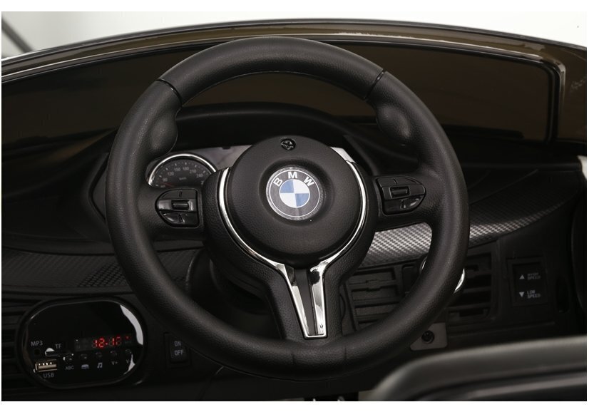BMW X6 sähköauto lapsille, hopea, lakattu hinta ja tiedot | Lasten sähköautot | hobbyhall.fi