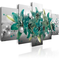 Kuva - Turquoise Bouquet hinta ja tiedot | Taulut | hobbyhall.fi