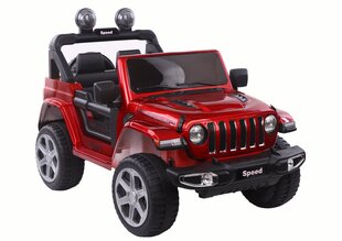 Yksittäinen sähköinen jeeppi FT-938 4x4, punainen hinta ja tiedot | Lasten sähköautot | hobbyhall.fi