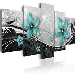 Kuva - Turquoise flower of night hinta ja tiedot | Taulut | hobbyhall.fi