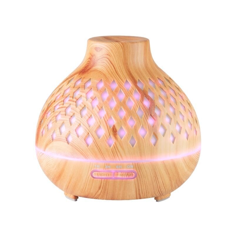 Eteeristen öljyjen diffuusori kaukosäätimellä MYSTIC SPA LIGHT WOOD hinta ja tiedot | Ilmankostuttimet | hobbyhall.fi