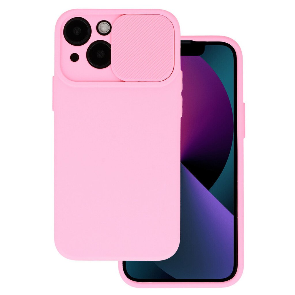 Puhelinkuori Camshield Soft mallille iPhone XR, pinkki hinta ja tiedot | Puhelimen kuoret ja kotelot | hobbyhall.fi