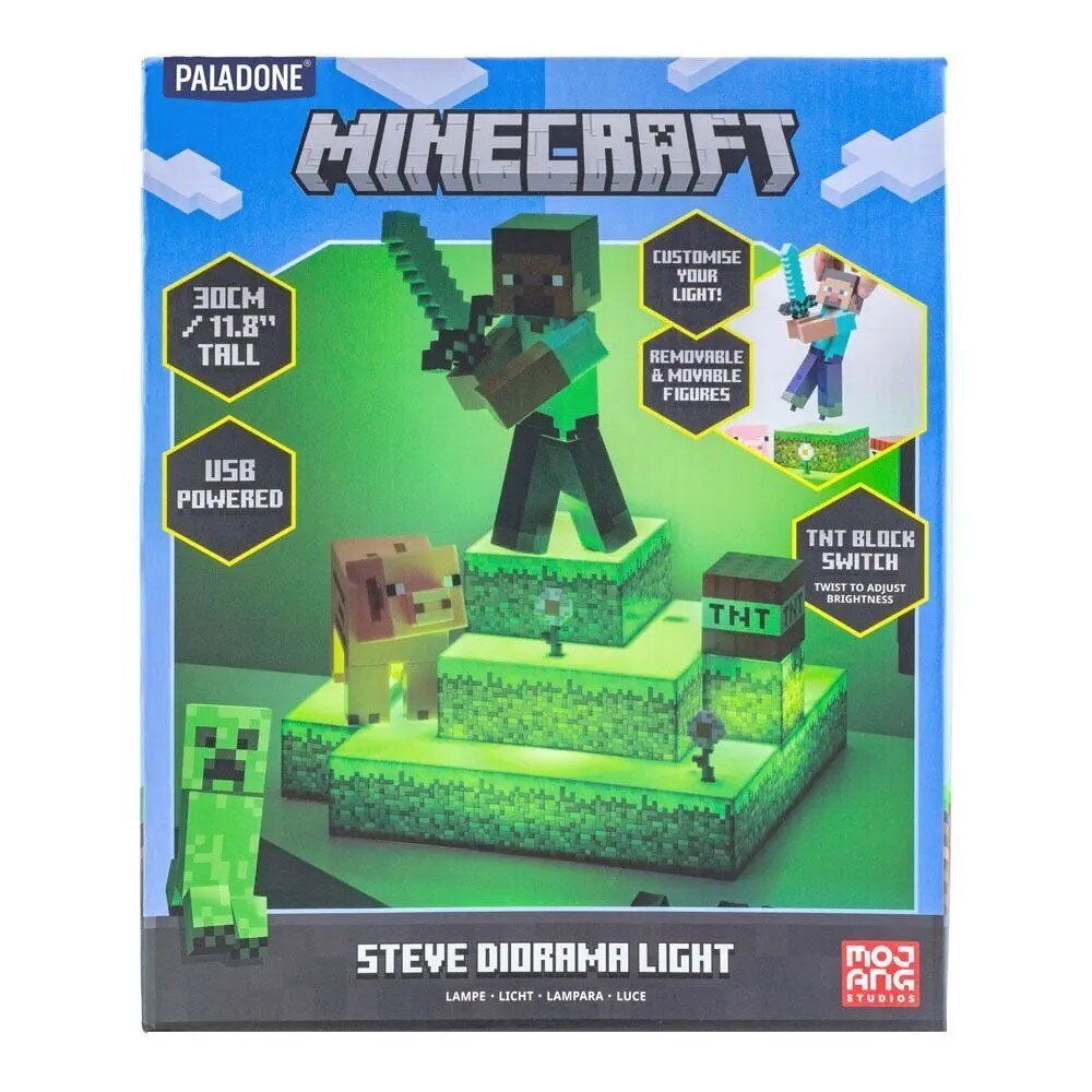 Minecraft Figural Diorama Light hinta ja tiedot | Pelien oheistuotteet | hobbyhall.fi