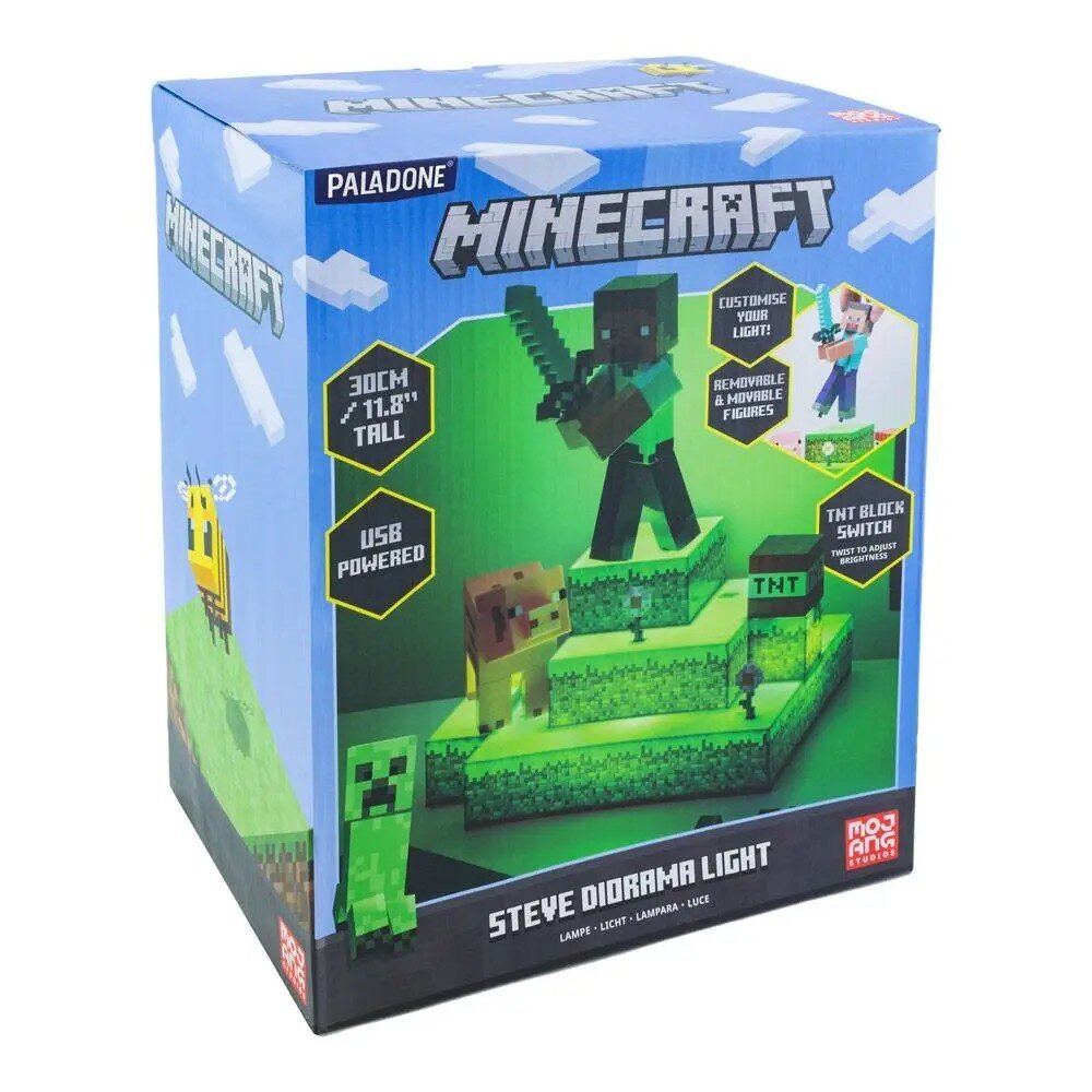 Minecraft Figural Diorama Light hinta ja tiedot | Pelien oheistuotteet | hobbyhall.fi