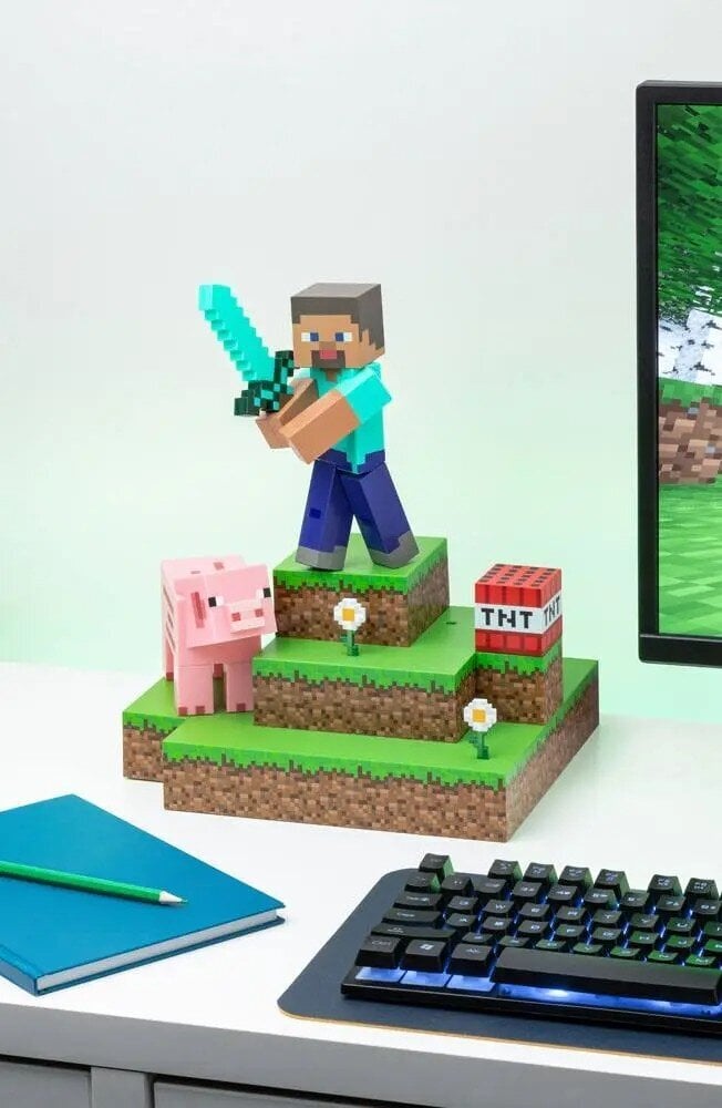 Minecraft Figural Diorama Light hinta ja tiedot | Pelien oheistuotteet | hobbyhall.fi