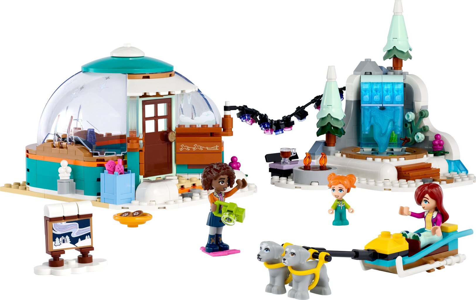 41760 LEGO® Friends Igluseikkailu hinta ja tiedot | LEGOT ja rakennuslelut | hobbyhall.fi