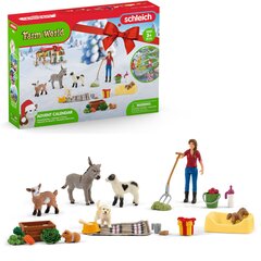 Joulukalenteri Schleich Farm World hinta ja tiedot | Poikien lelut | hobbyhall.fi